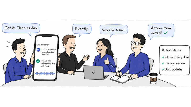 Meeting productivity improve with AI Summary